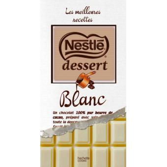 Nestlé Dessert Au Chocolat Blanc
