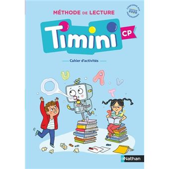 Timini cp - Cahier d'activités de l'élève - Identification des mots - Méthode de lecture