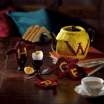 Kit de tricot couvre-théière et cache-œuf Weasley