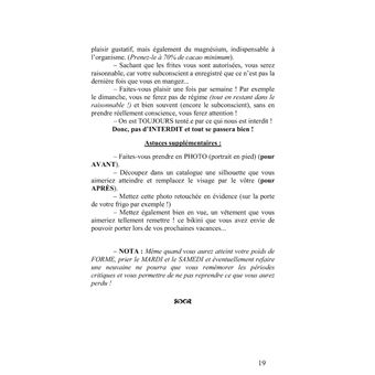 Dites adieu définitivement à vos kilos en trop !