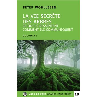 Couverture : La vie secrète des arbres