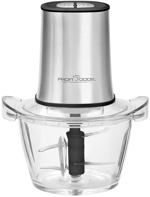 ProfiCook - PC-MZ 1150 - Hachoir multifonction et broyeur à glace - 400W - Bol en verre 1L - Image 2