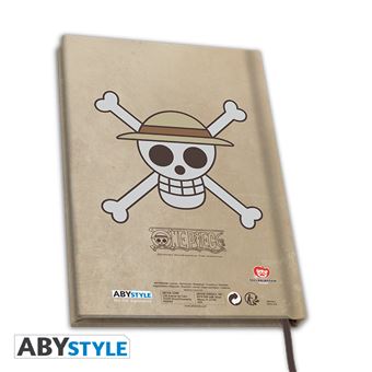 Cahier A5 One Piece Wanted Luffy