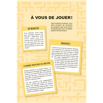 Escape Game 3 aventures : 100 % crime