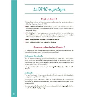 Mon bébé commence la DME