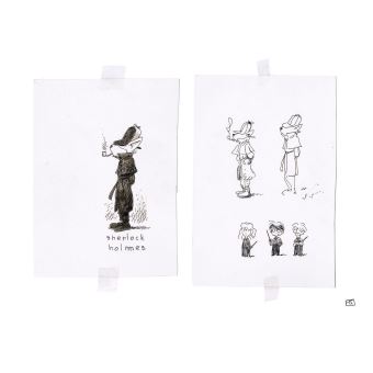 Entre deux cases - Artbook