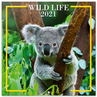Calendrier 2021 30x30 Wildlife