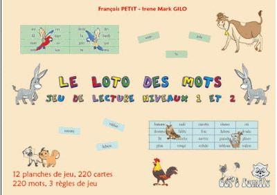 Le Loto Des Mots Cp Jeu De Lecture Niveaux 1 Et 2 Collectif Achat Livre Fnac
