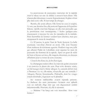 Mort de filles perdues