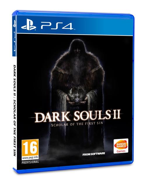 Pochette avant du jeu Dark Souls II Scholar of the First Sin PS4