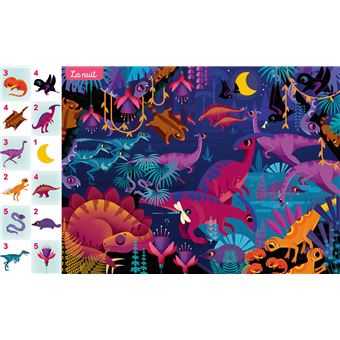 Cherche, trouve et compte, Les dinosaures