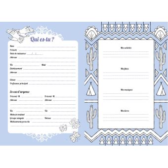 Agenda à colorier 2019-2020