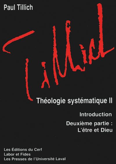 Théologie systématique - Paul Tillich - broché