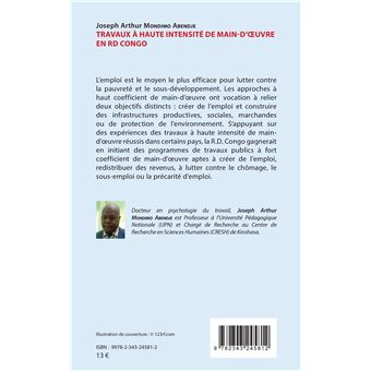 Travaux à haute intensité de main d'oeuvre en RD Congo