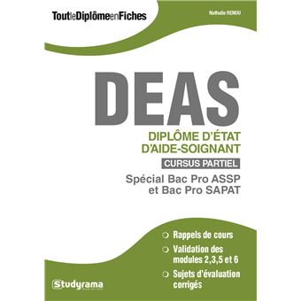 DEAS Diplôme D'état D'aide-soignant Validation Des Modules 2, 3, 5 Et 6 ...