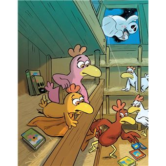 Cocorico Je sais lire !1res lectures avec les P'tites Poules-Le Fantôme de la basse-cour Spécial DYS
