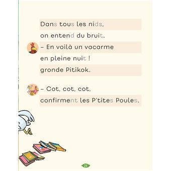 Cocorico Je sais lire !1res lectures avec les P'tites Poules-Le Fantôme de la basse-cour Spécial DYS