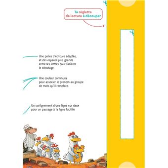 Cocorico Je sais lire !1res lectures avec les P'tites Poules-Le Fantôme de la basse-cour Spécial DYS