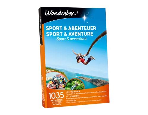 Coffret cadeau Wonderbox Sport et aventure