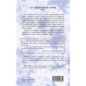 Chevaliers du saphir Tome 2