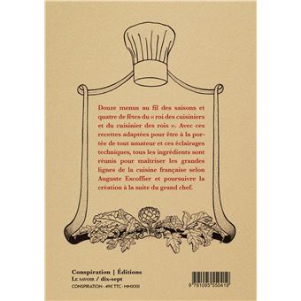 Auguste Escoffier au fil des saisons