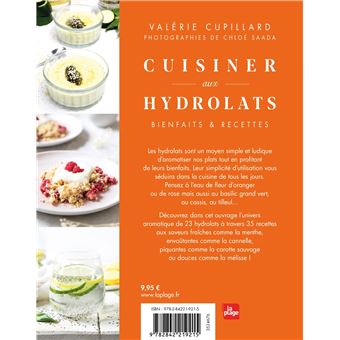 Cuisiner aux hydrolats