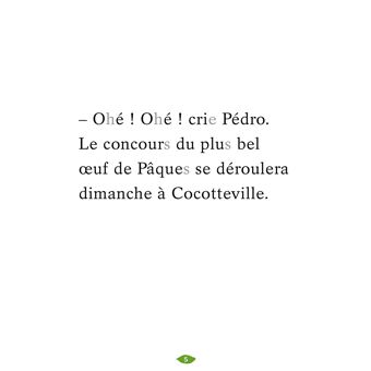 Cocorico Je sais lire ! 1res lectures -Les P'tites Poules et l'incroyable oeuf de Pâques niv2
