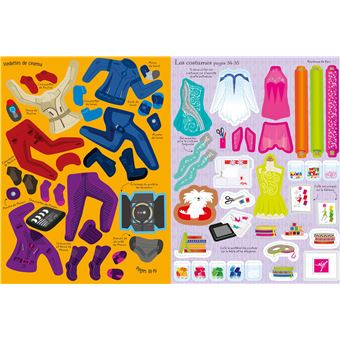 Au coeur de l'action et Les patineuses - J'habille mes amies - Volumes combinés