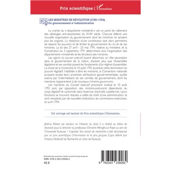 Les ministres en Révolution