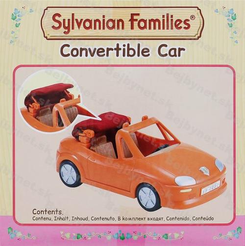 Voiture Cabriolet Sylvanian Families - Figurine pour enfant