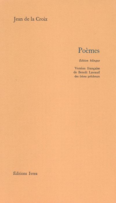 Poèmes - Jean de La Croix - (donnée non spécifiée)