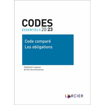Codes essentiels 2023 Code comparé Les obligations
