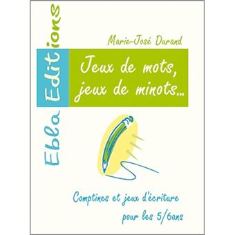 Jeux de mots jeux de minots GS Cycle 1