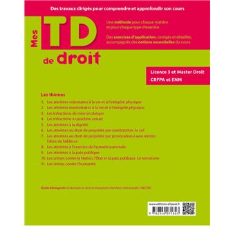 Droit pénal spécial