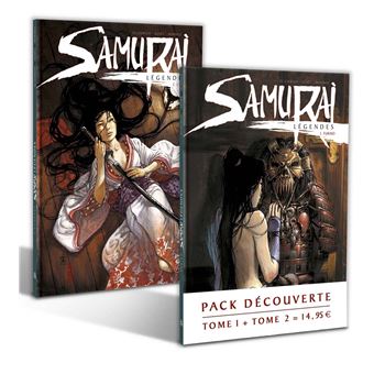 Samurai Légendes - Pack 2 Volumes, Tomes 1 et 2, 1 Tome offert : Samurai Légendes