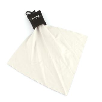 Chiffon microfibres On.Earz Imaging Blanc avec Pochette Noire