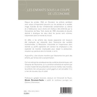 Les enfants sous la coupe de l'économie