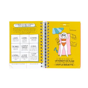 Agenda Mr. Wonderful Sketch Journalier 2019/2020 Je déchire tout