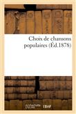Choix de chansons populaires