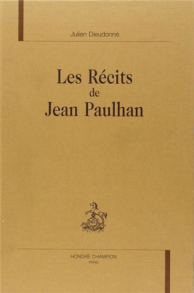 Les récits de Jean Paulhan