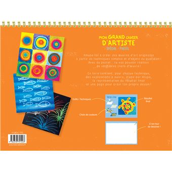 Mon grand cahier d’artiste : spécial pastel