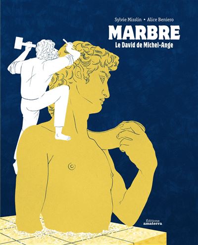 Marbre le david de michel-ange