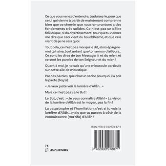 Connaître Allah : ton unique raison d'être