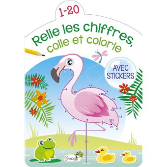 Relie les chiffres de 1 à 20