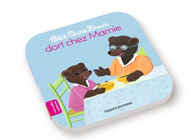 Petit Ours Brun dort chez Mamie - Marie Aubinais - cartonné