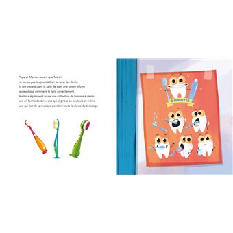 Martin se brosse les dents