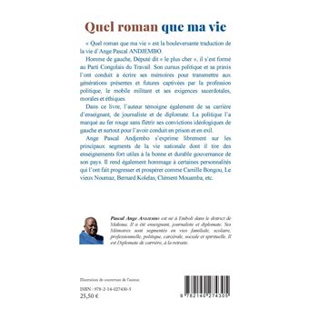 Quel roman que ma vie