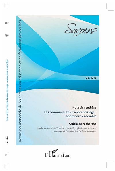 Les communautés d'apprentissage