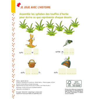 Cocorico Je sais lire ! premières lectures avec les P'tites Poules - Carmen mène l'enquête