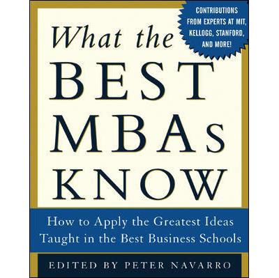 What the best mbas know